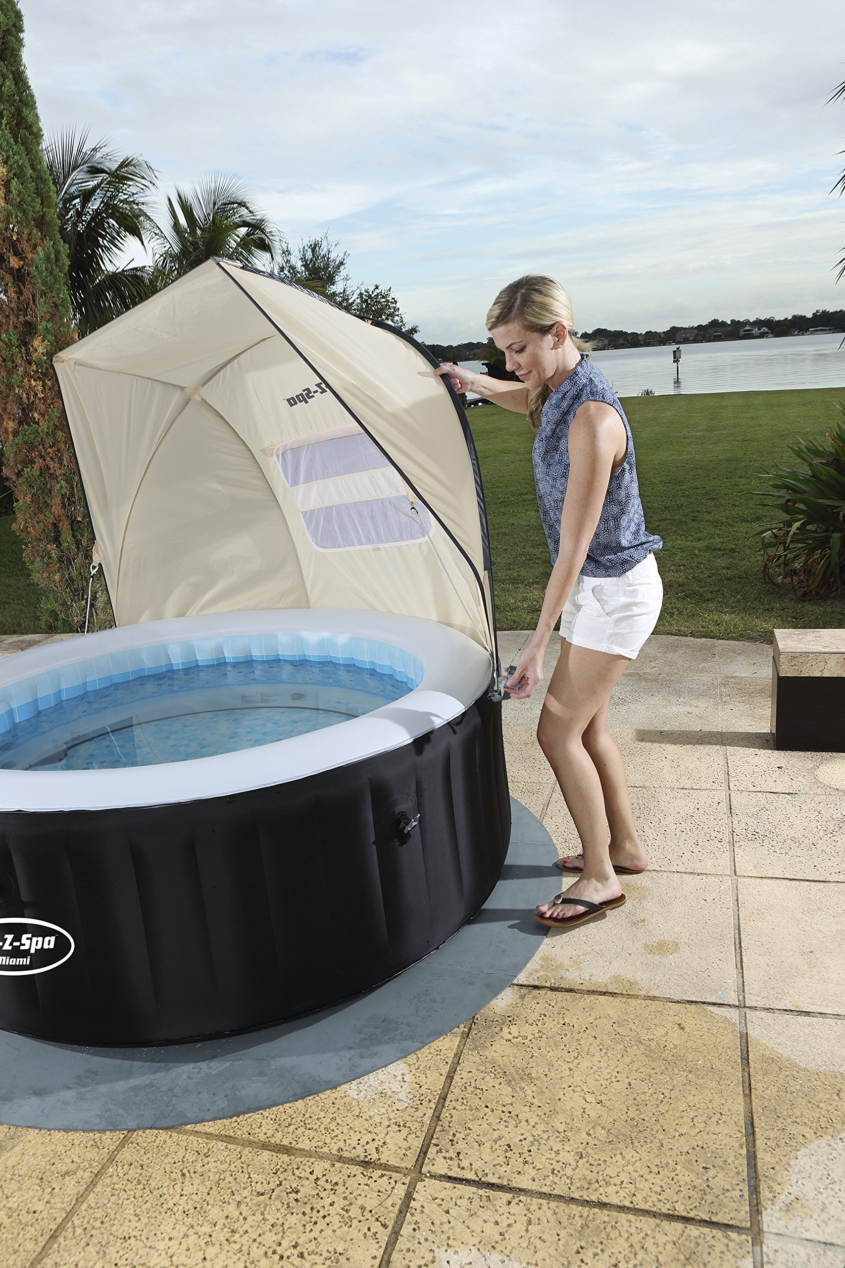 Bestway Lay-Z-Spa dach przeciwsłoneczny 183 x 94 x 109 cm