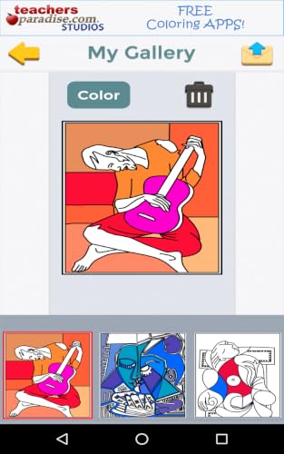 Picasso Coloring for Adults - Coloring Book for Adults – vue 4