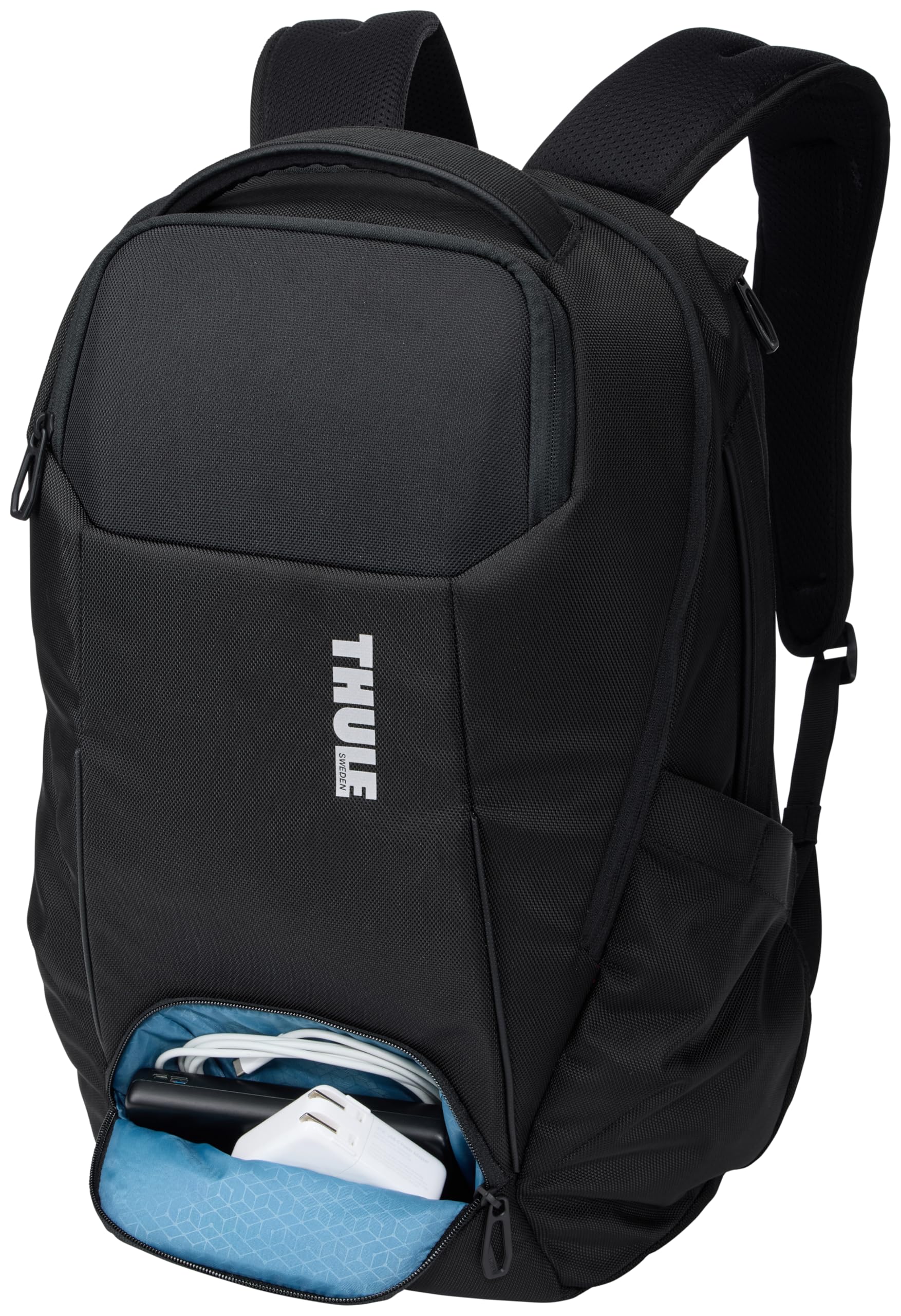 Thule Accent - Zaino per computer portatile, con scomparto rigido, adatto per MacBook, tessuto riciclato, tasche nascoste e laterali