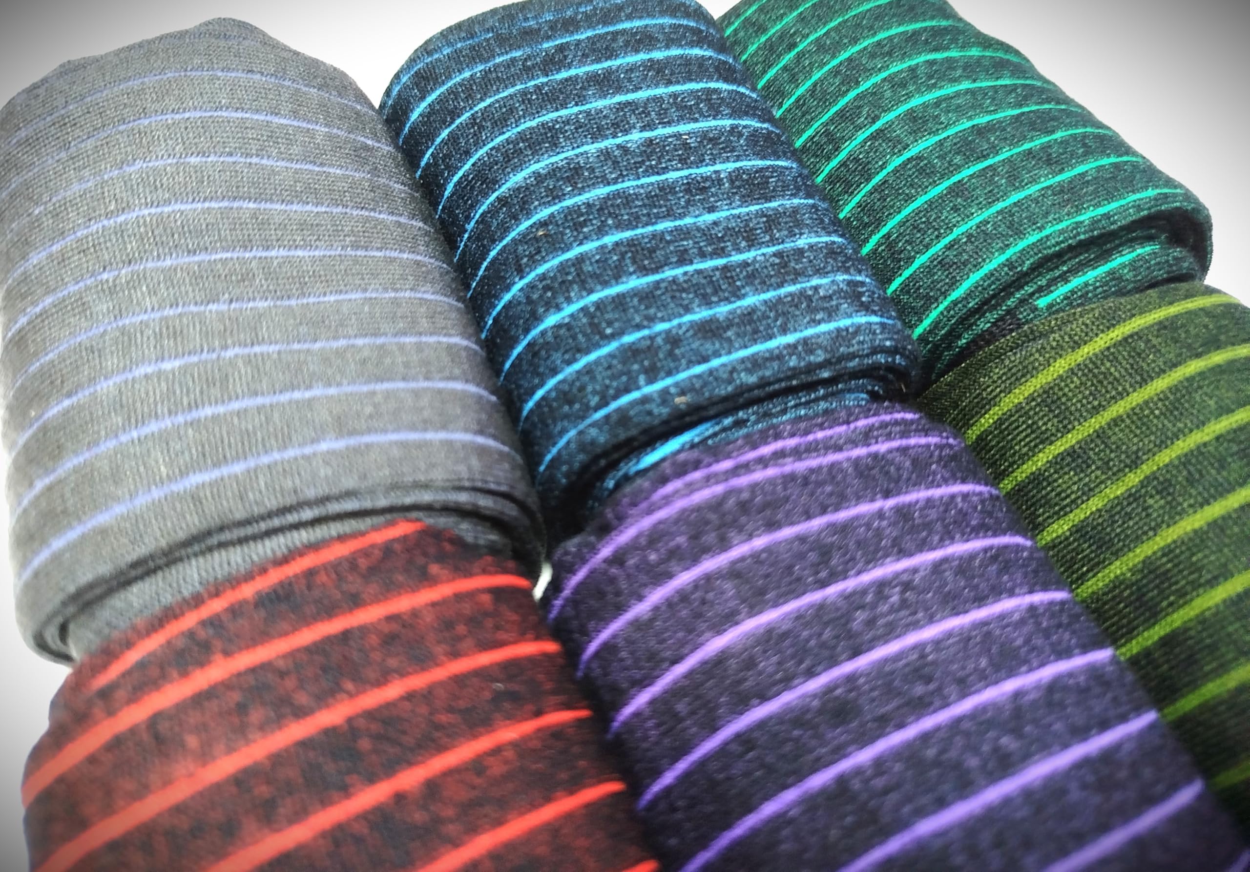 Chaussettes longues homme fil d'Écosse élégantes originales businnes unisexe rayures pois marin ancre