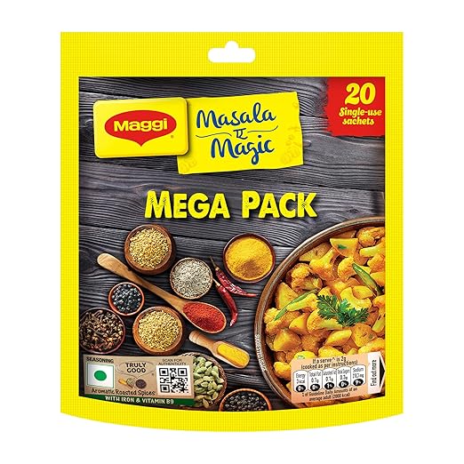 Masala-ae-Magic Vegetable Masala, All in One | 120g Pouch (6g x 20 Sachets)