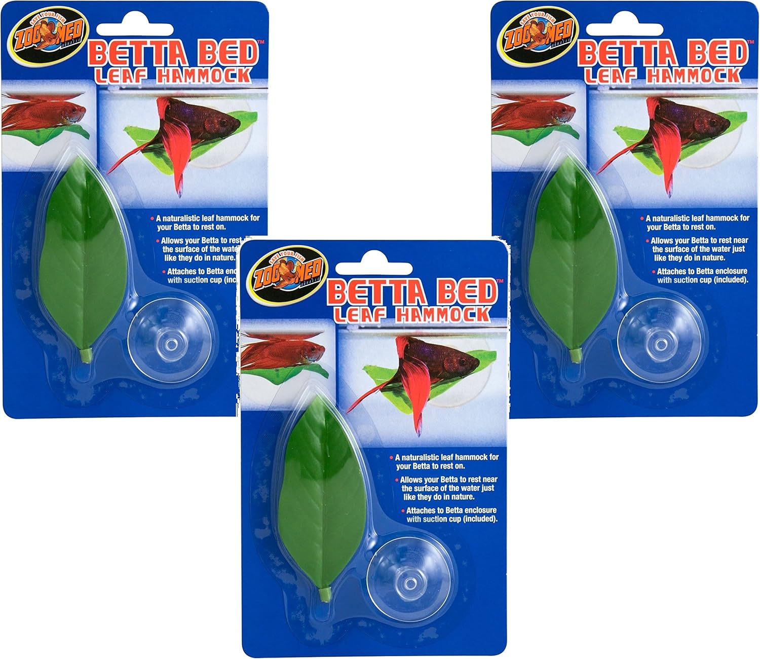zoo med betta bed leaf hammock
