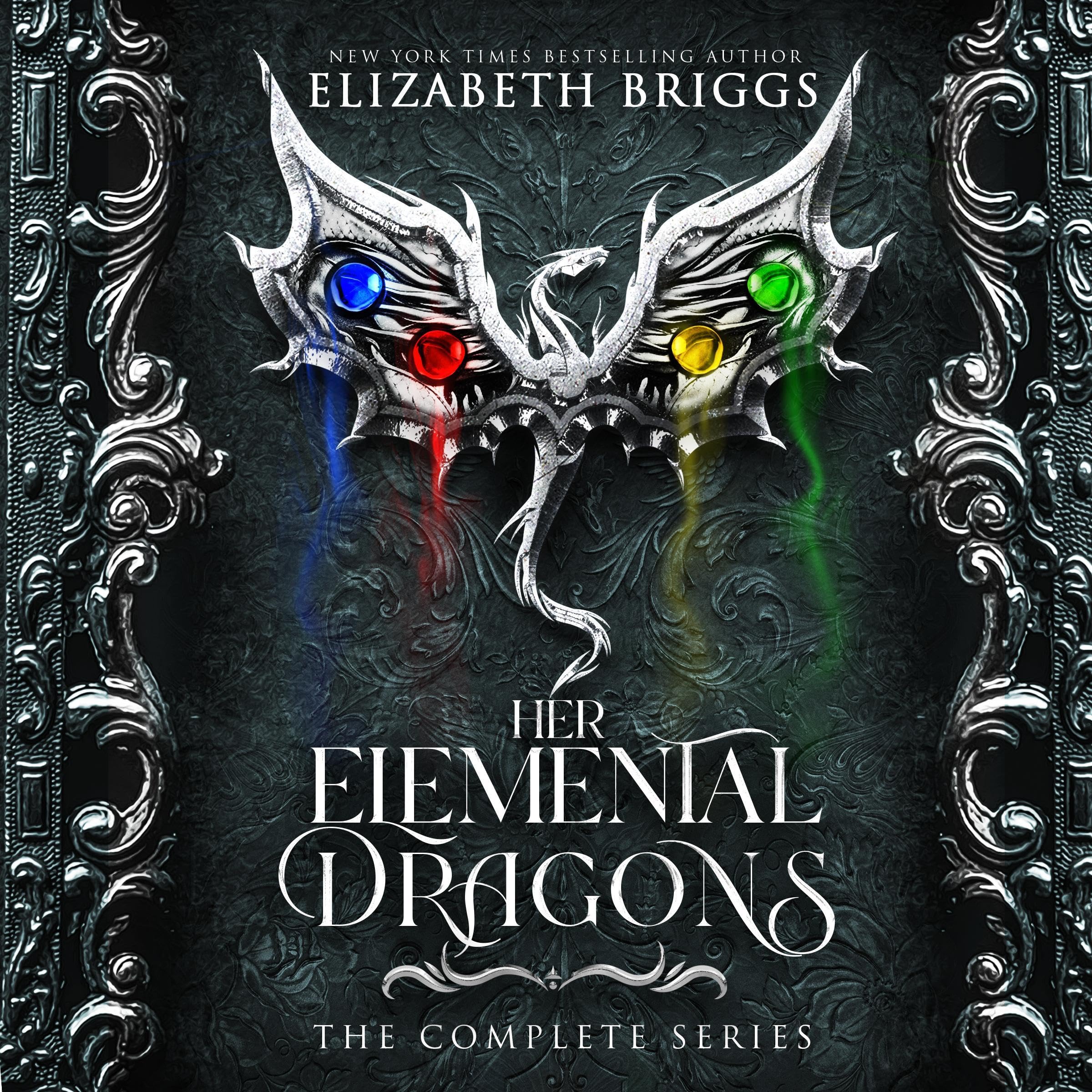 Cover art for Her Elemental Dragons