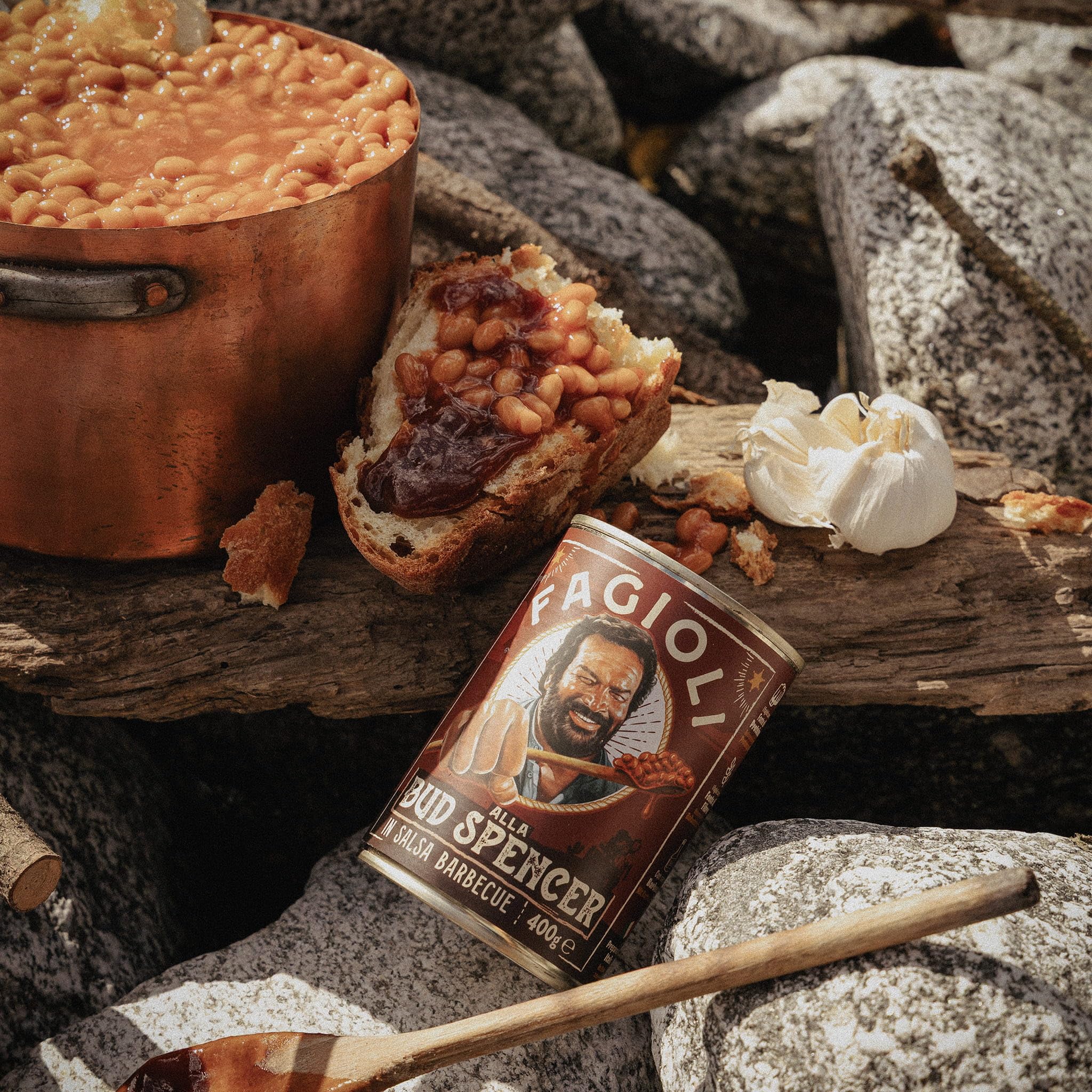Fagioli alla Bud Spencer – In Salsa Barbecue (Vassoio da 12 Lattine da 400g)