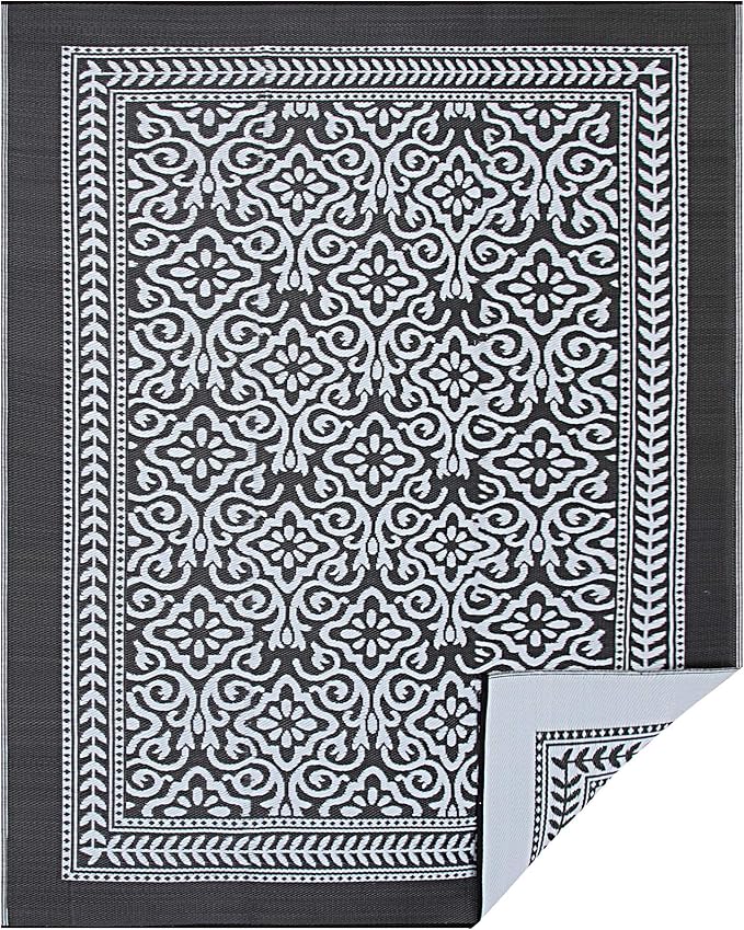 Santex TT004 Reversible Outdoor/Indoor Plastic Rug ，Outdoor