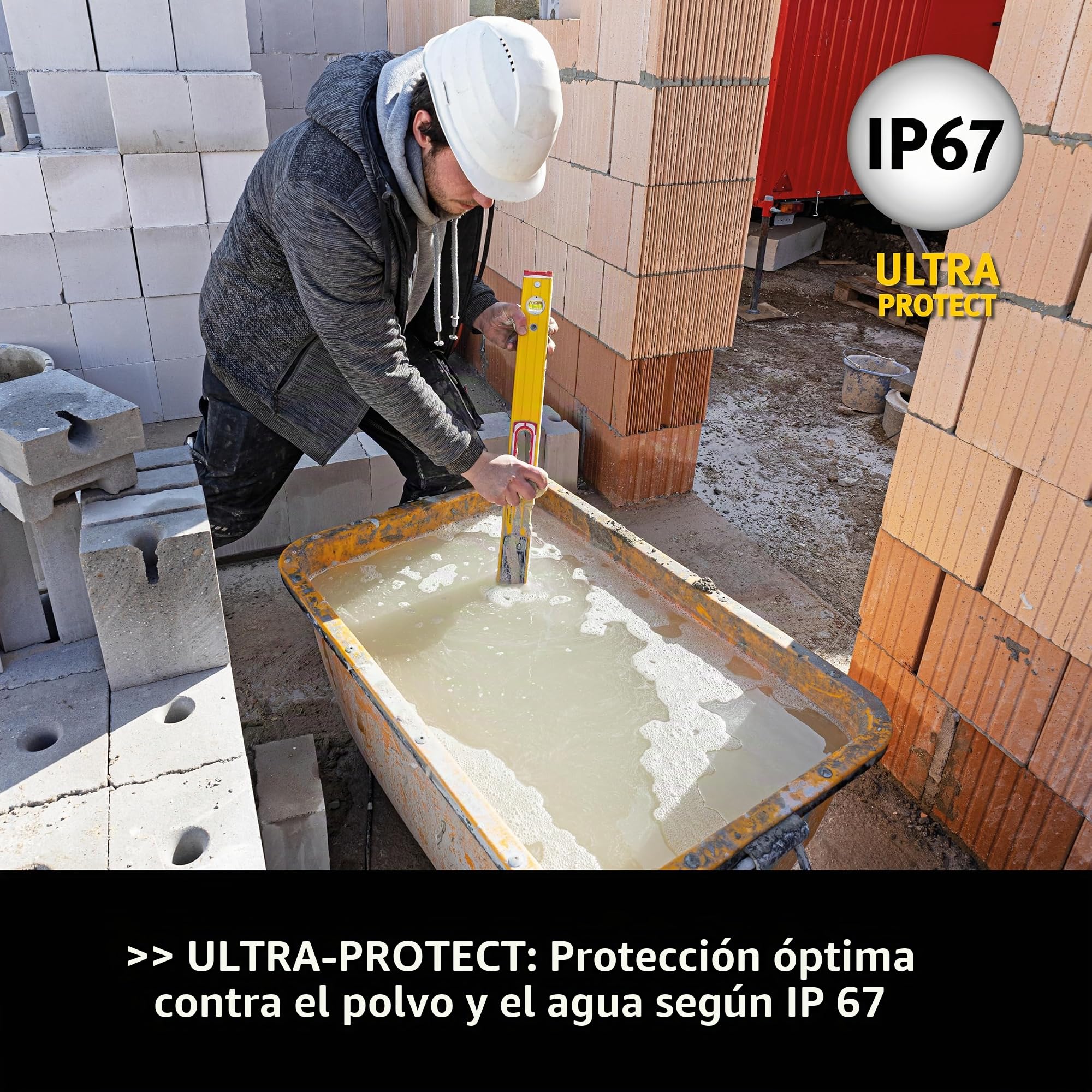 STABILA Nivel de burbuja digital TECH 196 DL, 23 cm, resistente al agua y al polvo IP67, 2 pantallas digitales, sin calibración, modos de visualización: °,%, mm/m, in/ft, bolsa