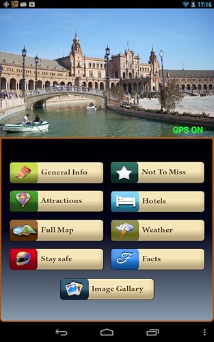 Seville Offline Map Travel Guide(Kindle Tablet Edition) #TOP1