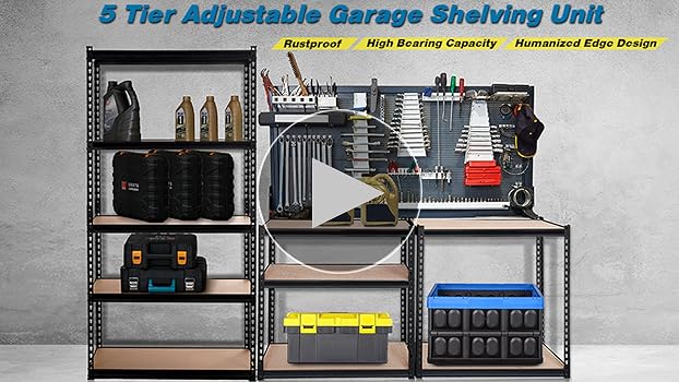 Amazon.com: Garage Storage Shelves 35.43