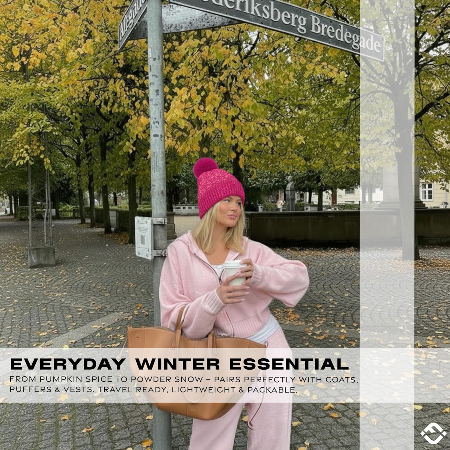 Funky Junque Women's Sequin Pom Beanies – Soft Knit Sparkly Bling Winter Hats for Women, Faux Fur Pom Glitter Sparkle Hat - Image 3