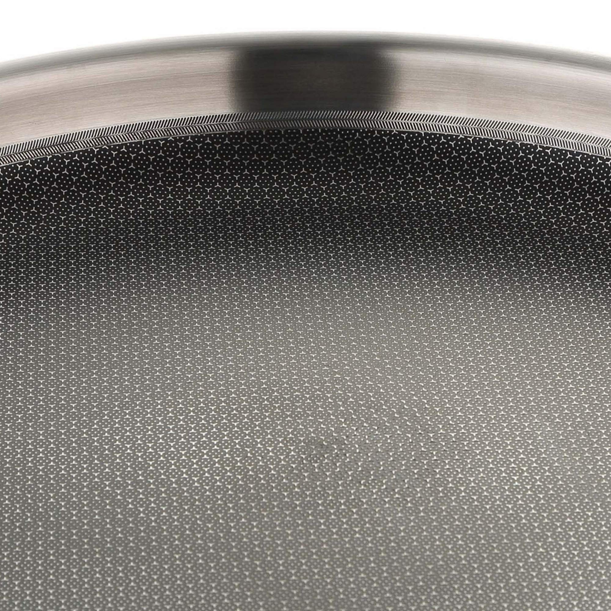 MasterPRO Hi-Tech 3 | Padella Antiaderente | Paellera da 36 x 4,5 cm | Rivestimento Pallatium con Fondo a Nido d'Ape | Prodotta in Acciaio Inox | Per Tutti i Piani Cottura