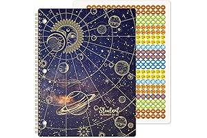 2023-2024 Academic Planner, Student Daily Planner with Stickers, Perfect for College Students,...