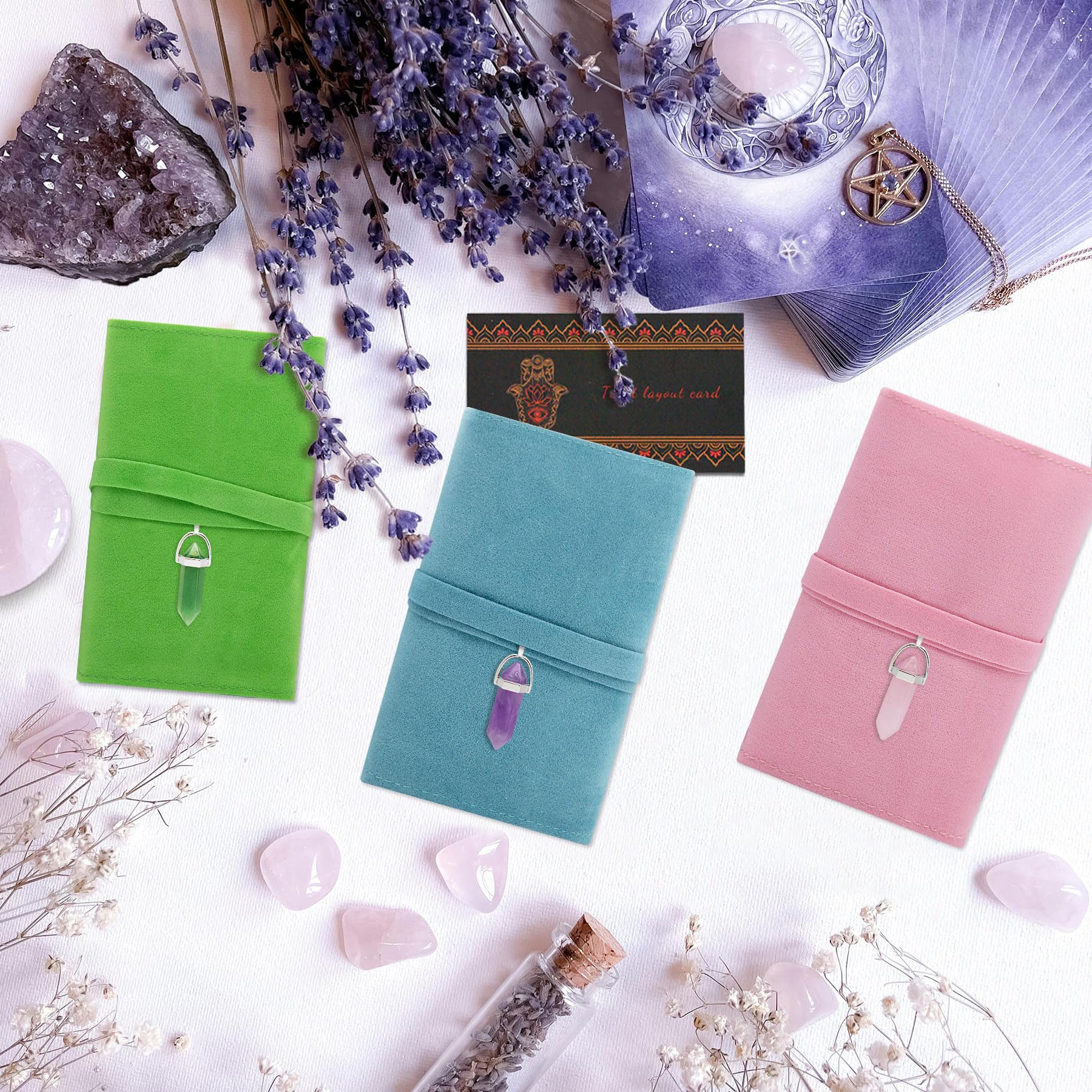 Pack Bolsas Tarot Colores Surtidos Bolsas Saten Para Cartas Tarot - 5  Colores - Protección Cartas - Incluye Morado, Rosa, Azul Fundas Cartas  Tarot Elásticas, image size:1800x1800