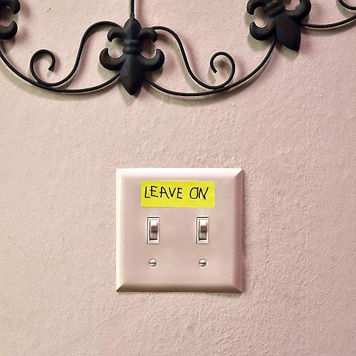 Miniatura 3 de Cinta de etiquetado  Amarillo fluorescente  Cinta adhesiva extraíble limpia  Cinta de consola para tablero de control de luz, tablero de mezcla de