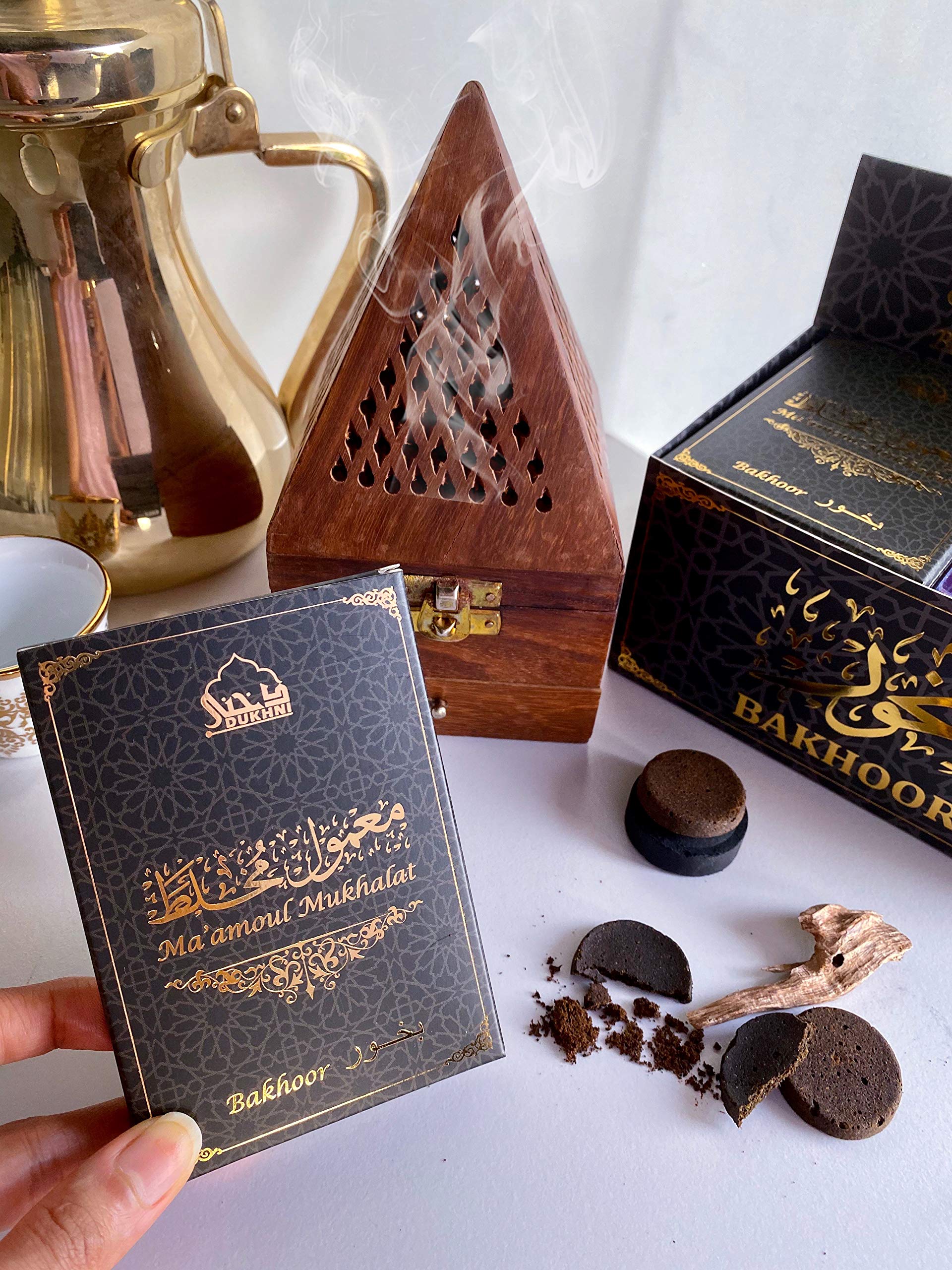 Maamoul Mukhallat Al Bakhoor (2 Packs) Burn this bakhoor for wafty