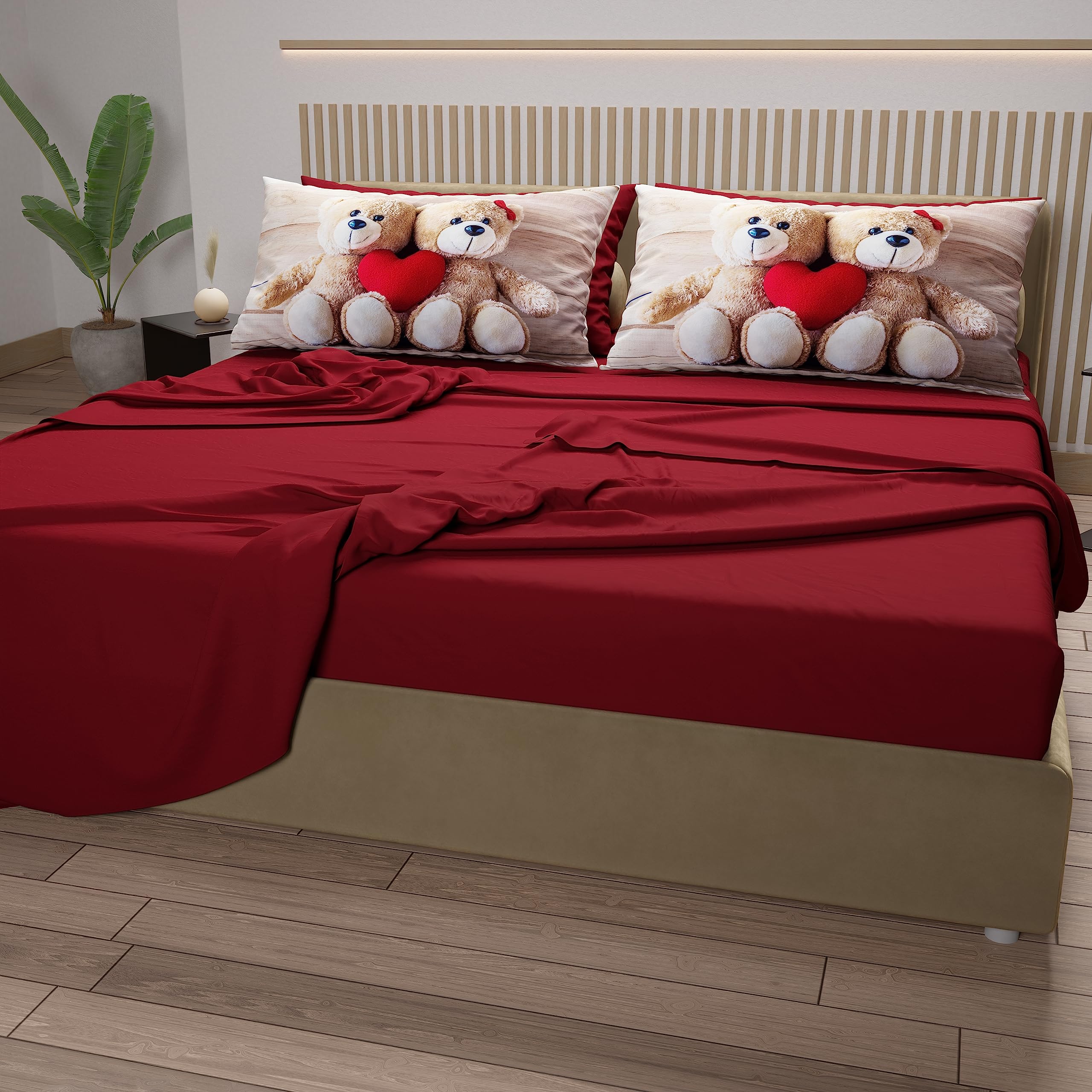 PETTI Artigiani Italiani, Cotton Sheets with Pillowcases in Digital Print - Image 3