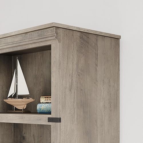 Miniatura 7 de IDEALHOUSE Estantería de 3 niveles, estante de libros de granja con estantes abiertos de almacenamiento, estantería baja de 43.3 pulgadas,