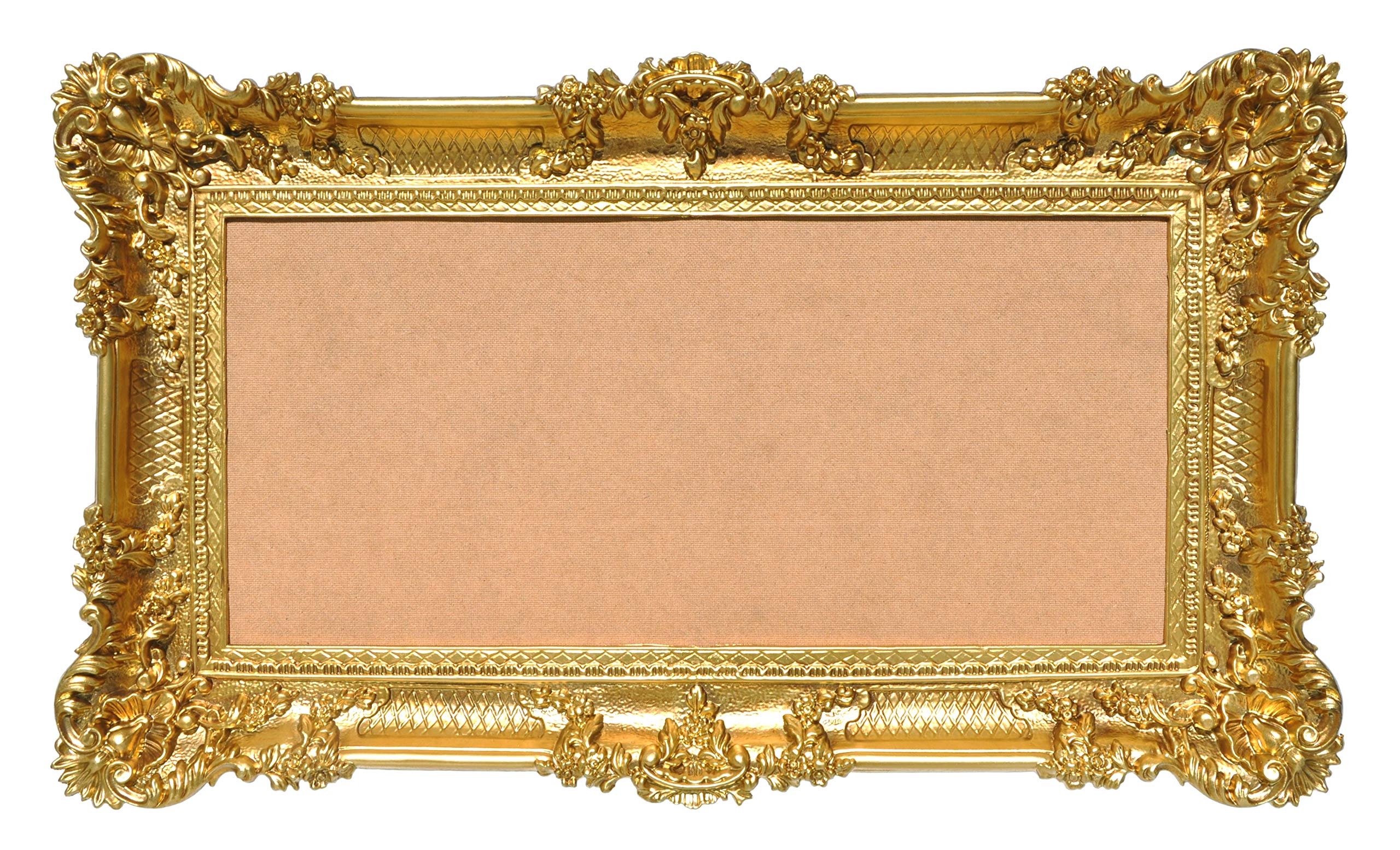 Cornice In Stile Barocco Finto Vintage Shabby Chic Foto Poster Made In Italy Cm 96X56 Vari Colori (color)