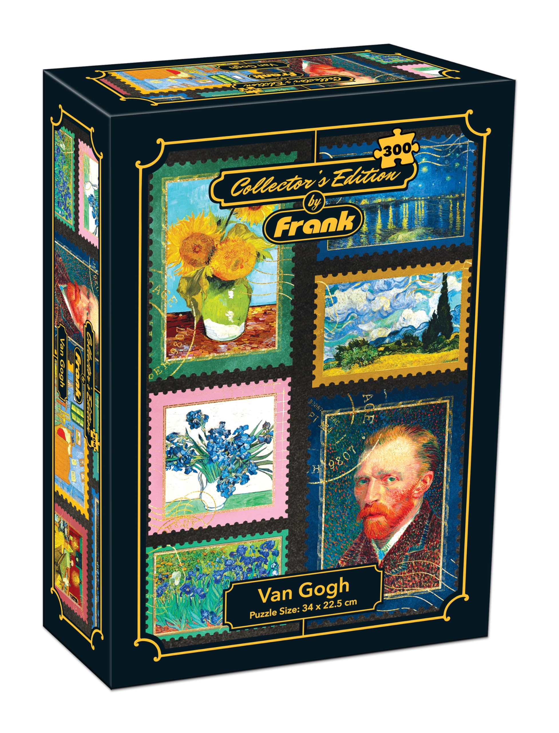 Frank Van Gogh 300 Pieces Jigsaw Puzzles | Collector's Edition | Challenging Realistic Illustration Puzzle – Focus, Memory & Brain-Boosting Indoor Game | for Adults & Kids 9+ Years-image-35
