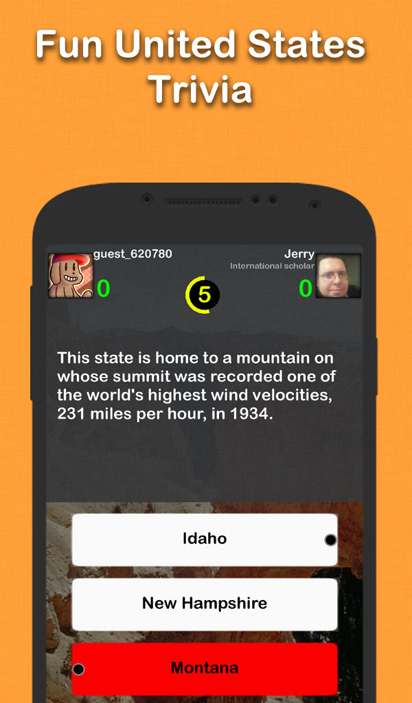 United States Geography Game App on Amazon Appstore