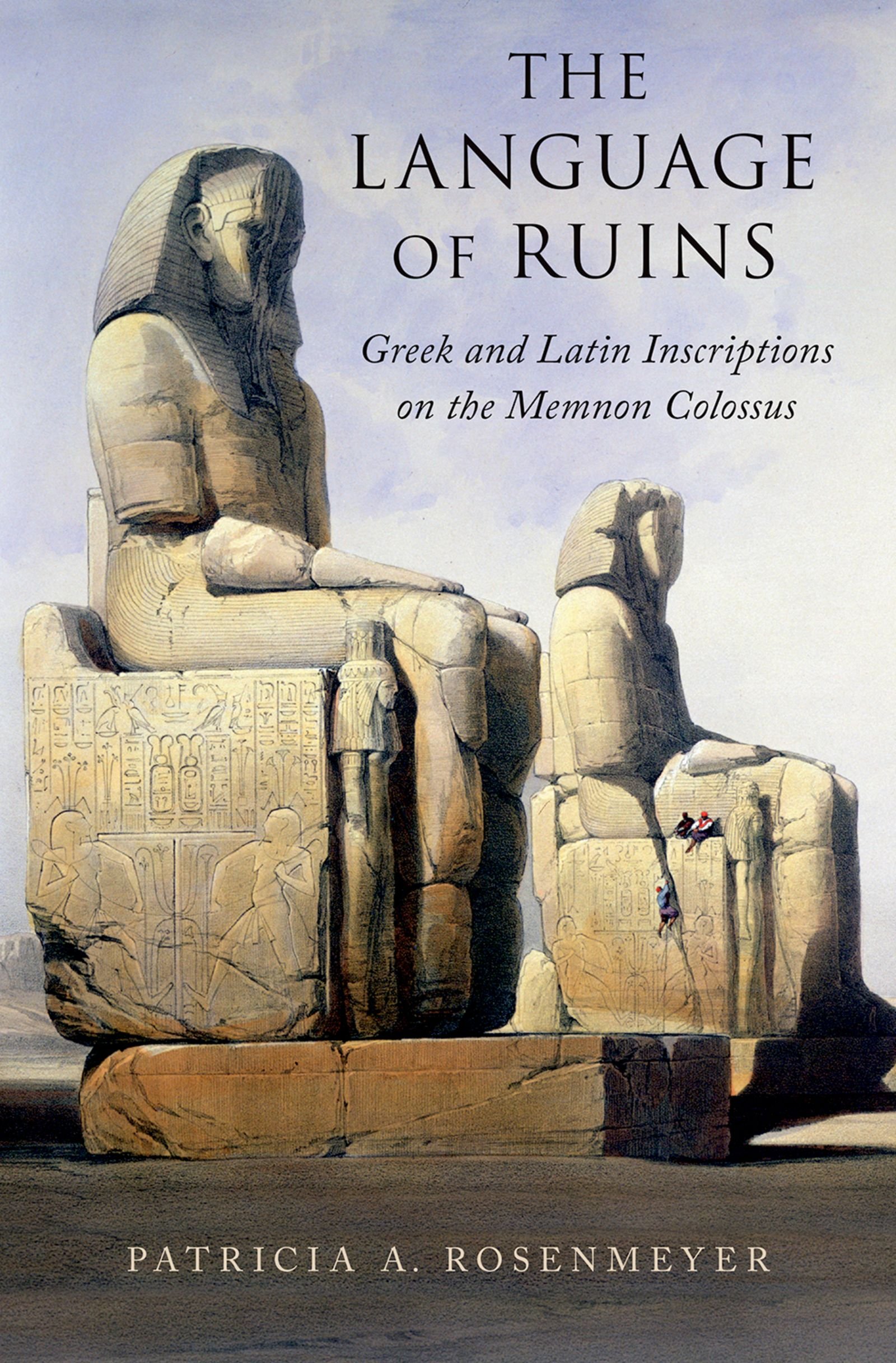 Livre Inscriptions grecques et latines : l'analyse du Colosse de Memnon