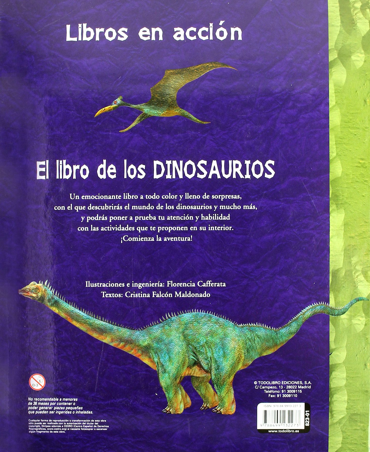 El libro de los dinosaurios (Libros en acción)