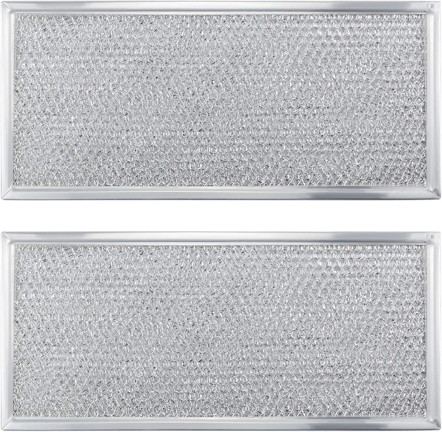 W10208631A Microwaves Grease Filter Approx. 13" x 6" Replacement for Whirlpool GE Microwaves Pack of 2
