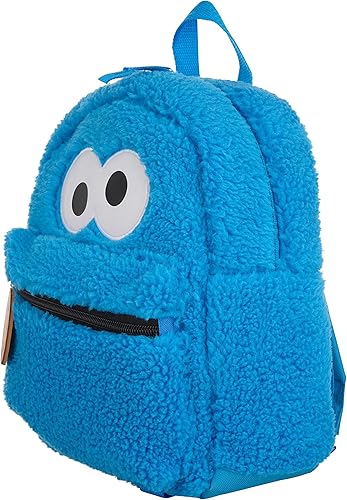 Miniatura 2 de Sesame Street Elmo and Cookie Monster Mini mochilas para niños pequeños, niños y niñas, escuela o viajes, Viajar