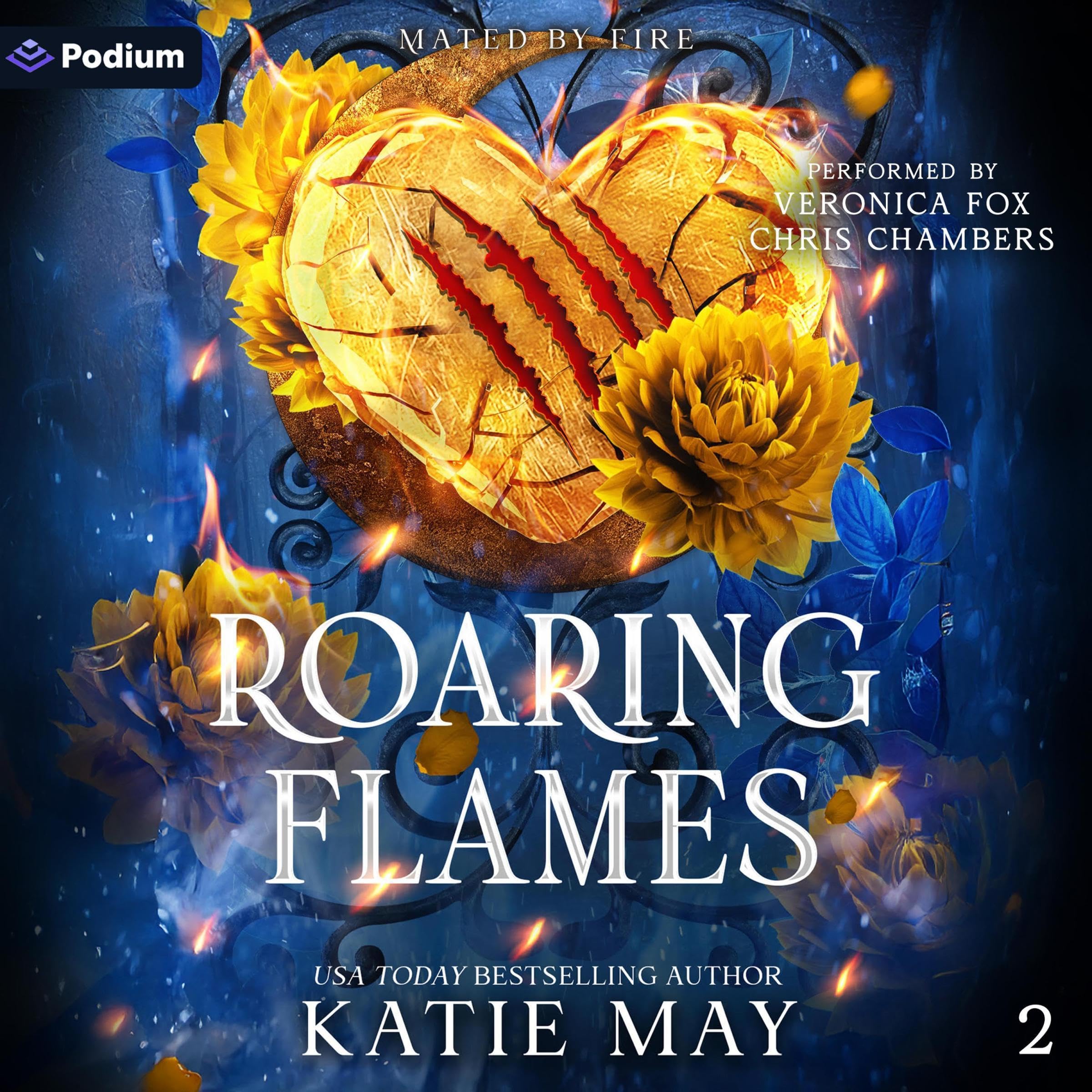Cover art for Roaring Flames