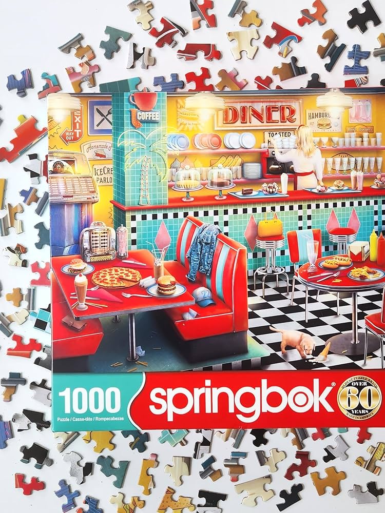 Springbok's 1000ピース ジグソーパズル バング、ブーム、ポップ Springbok's 1000ピース ジグソーパズル バング、ブーム、ポップ