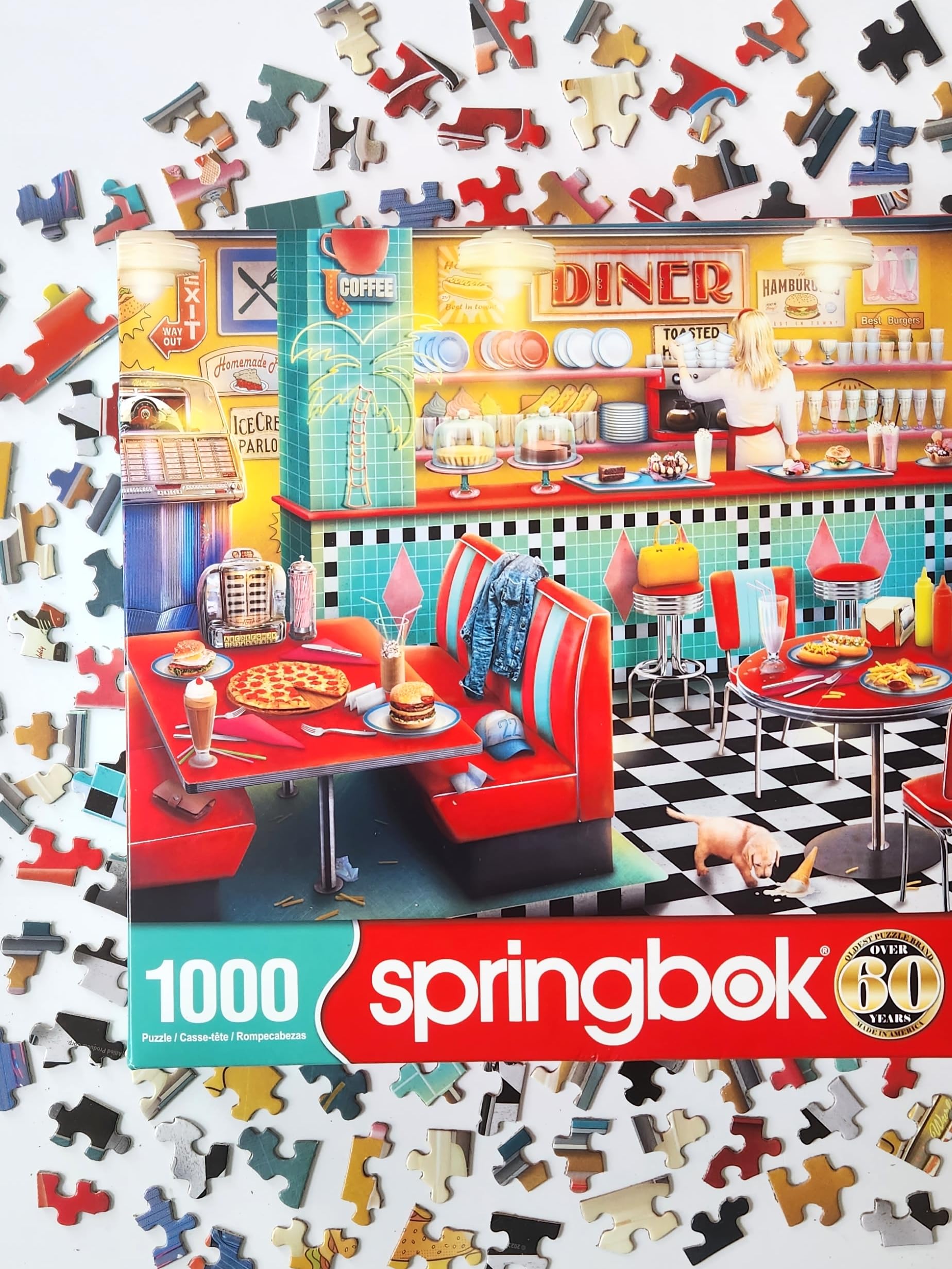 Springbok's 1000ピース ジグソーパズル バング、ブーム、ポップ Amazon | Springbok's 1000ピース ジグソーパズル バング