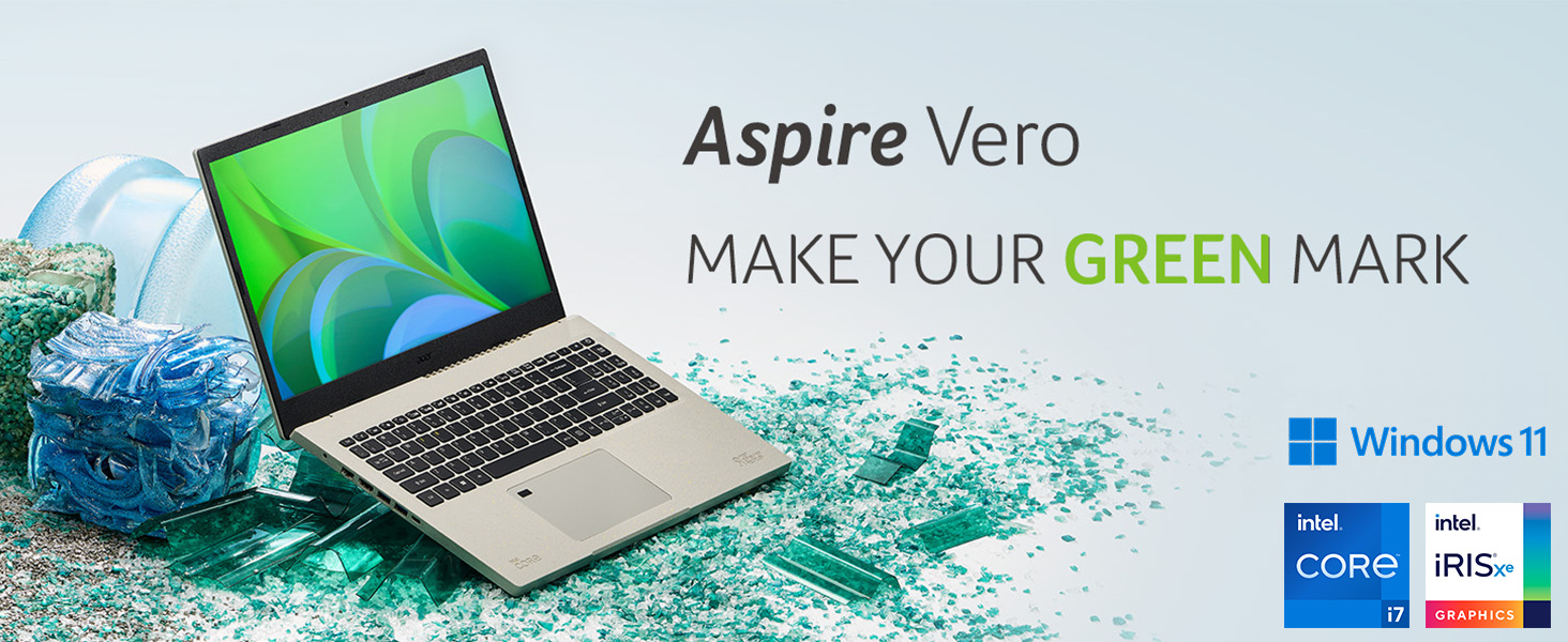 Amazon.com: acer Aspire Vero AV15-51-7617 Green PC | 15.6