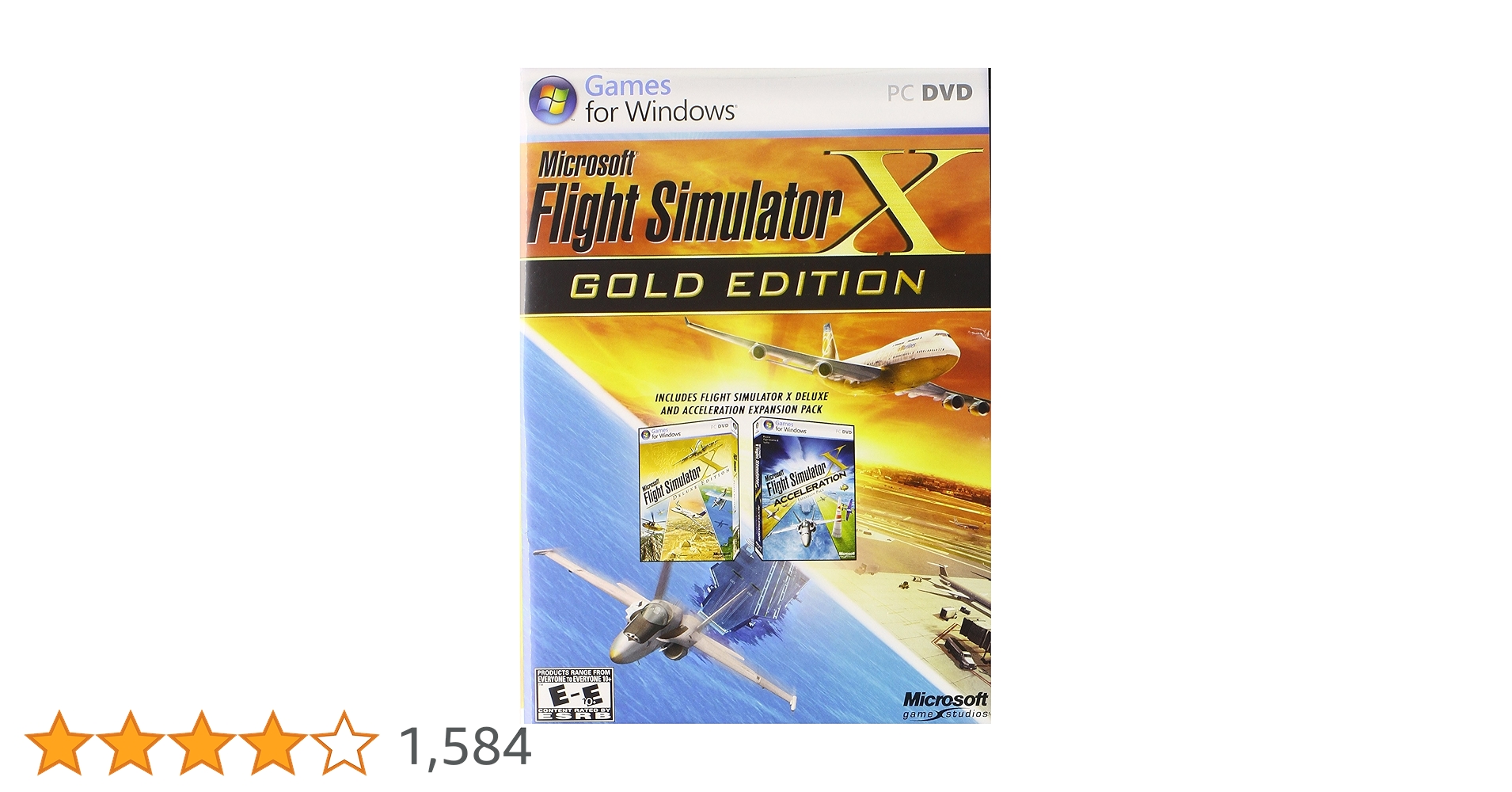 Amazon | Flight Simulator X Gold Edition | PCゲーム | PCソフト
