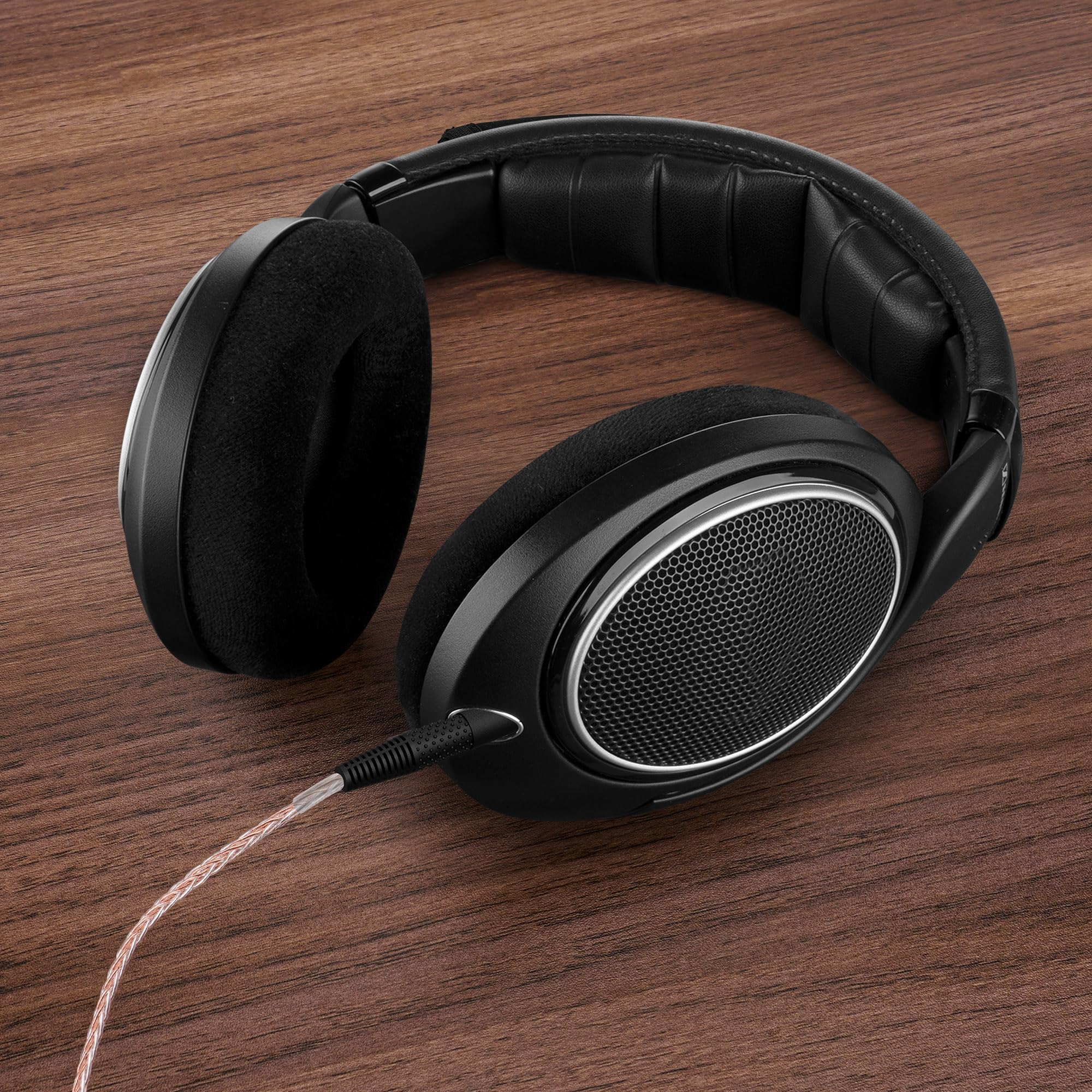 GEEKRIA Apollo Zastępczy kabel audio 4,4 mm, kompatybilny z Sennheiser HD599, HD620S, HD598, HD505, HD550, słuchawki Hi-Res Audiophile HiFi, kabel modernizacyjny (1,2 m)