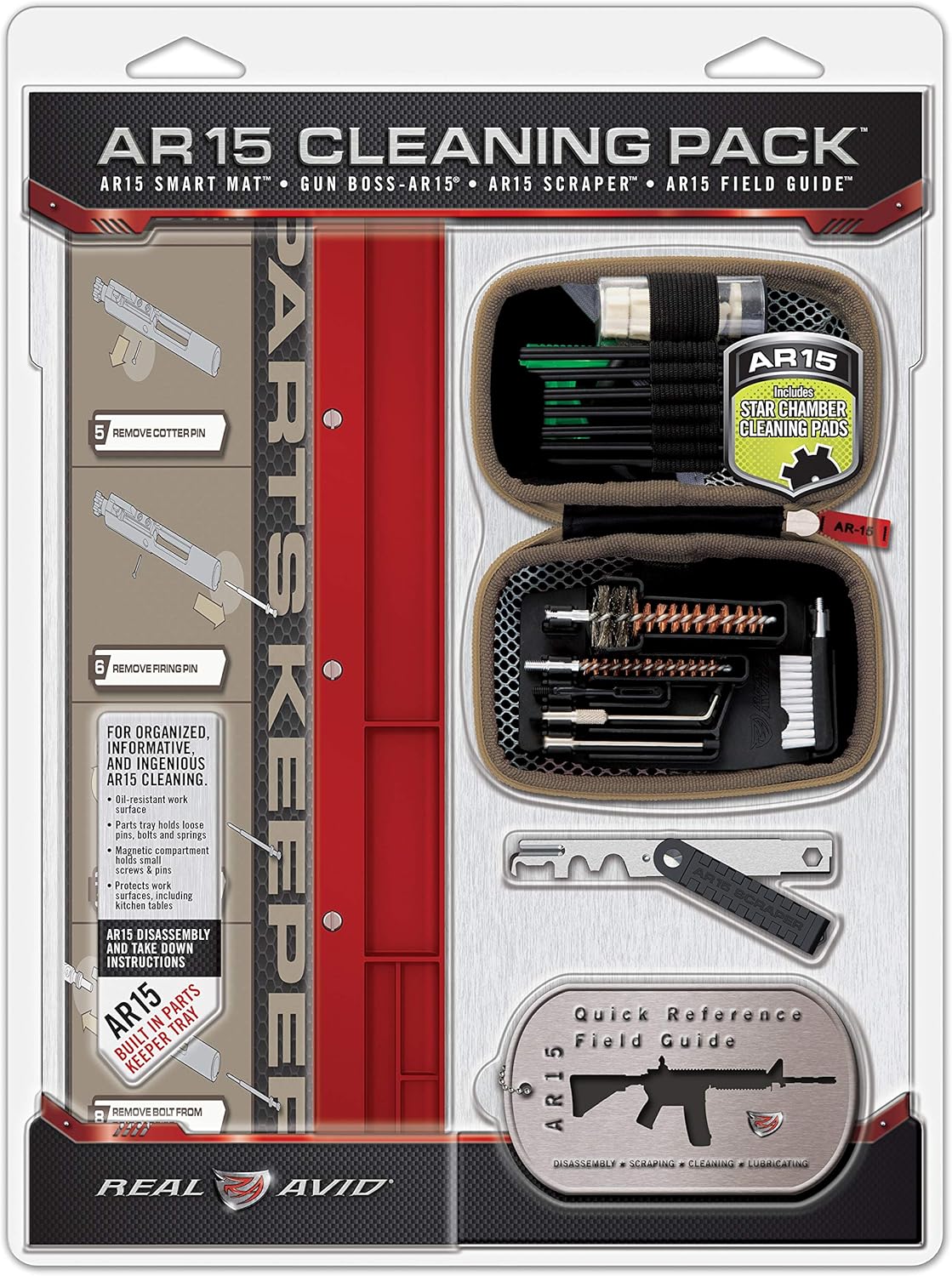 kit di pulizia per fucili ar15