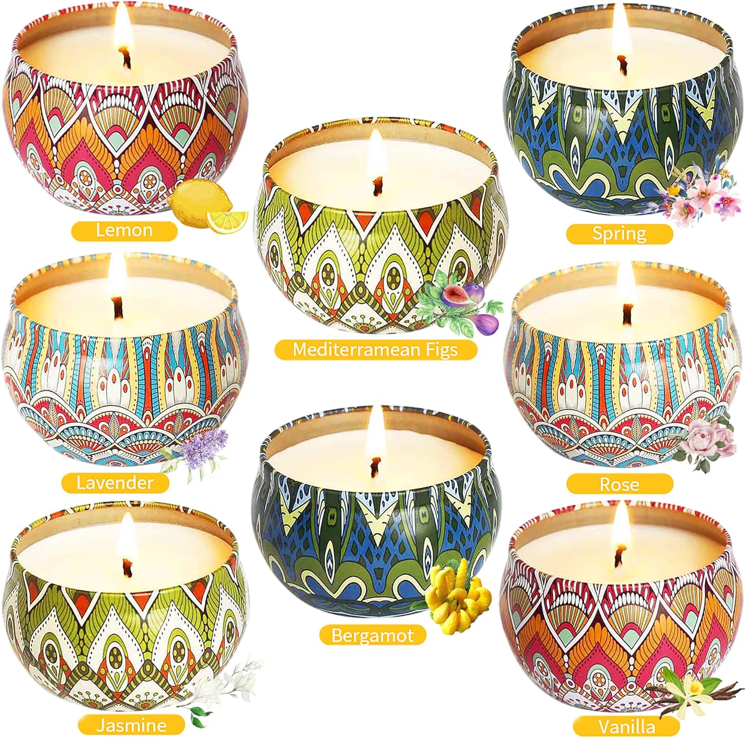 candela snuffer per candela a barattolo