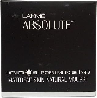 Lakmé Absolute Mattreal Skin Natural Mousse, 04 Golden Light, 25g Price In India