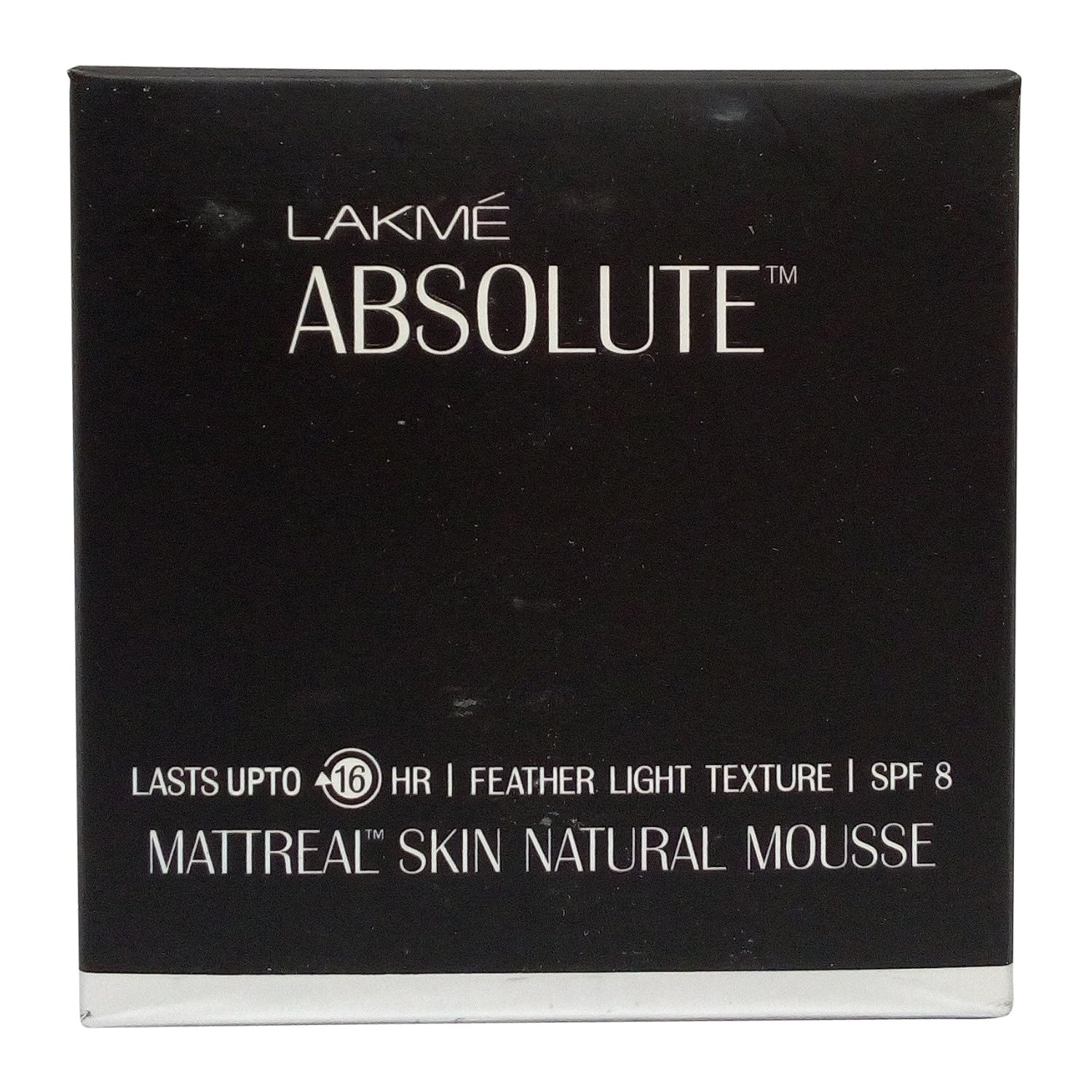 Lakmé Absolute Mattreal Skin Natural Mousse, 04 Golden Light, 25g