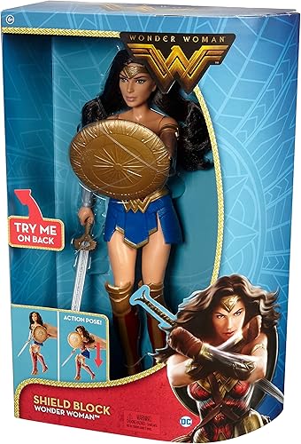 Miniatura 9 de DC muñeca de Mujer Maravilla con escudo (12 pulgadas).