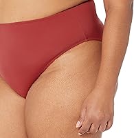 Vista 7 de Tienda Essentials Parte inferior de bikini de cintura alta y pierna alta para mujer