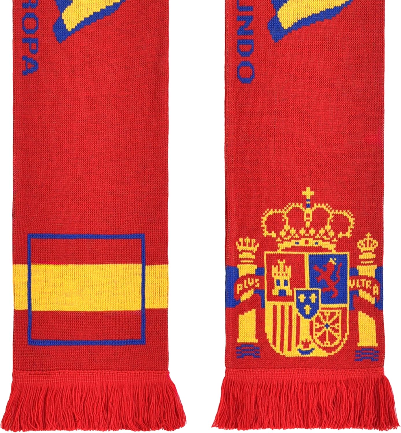 Euroscarves Spain Espana Soccer Knit Scarf