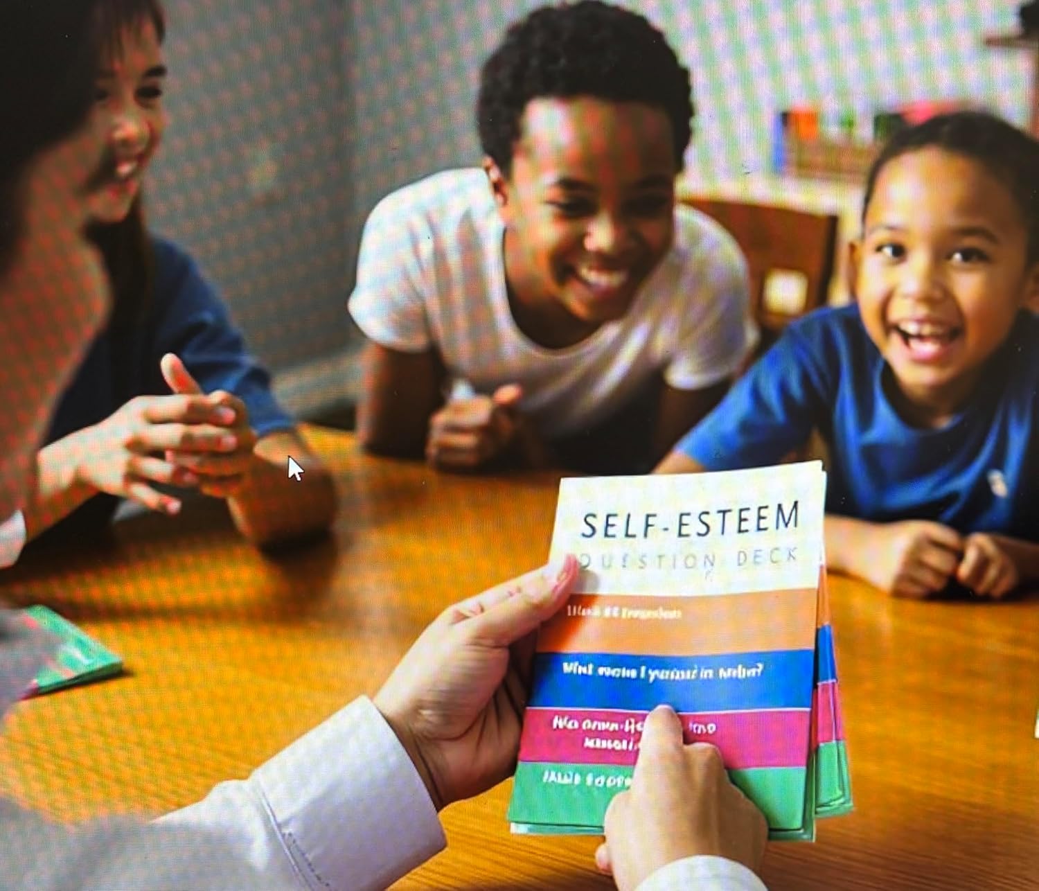 YEHUA! Open Spaces Totika Self Esteem Game with 48 Question Card Deck - A Game of Fun, Skill and Communication