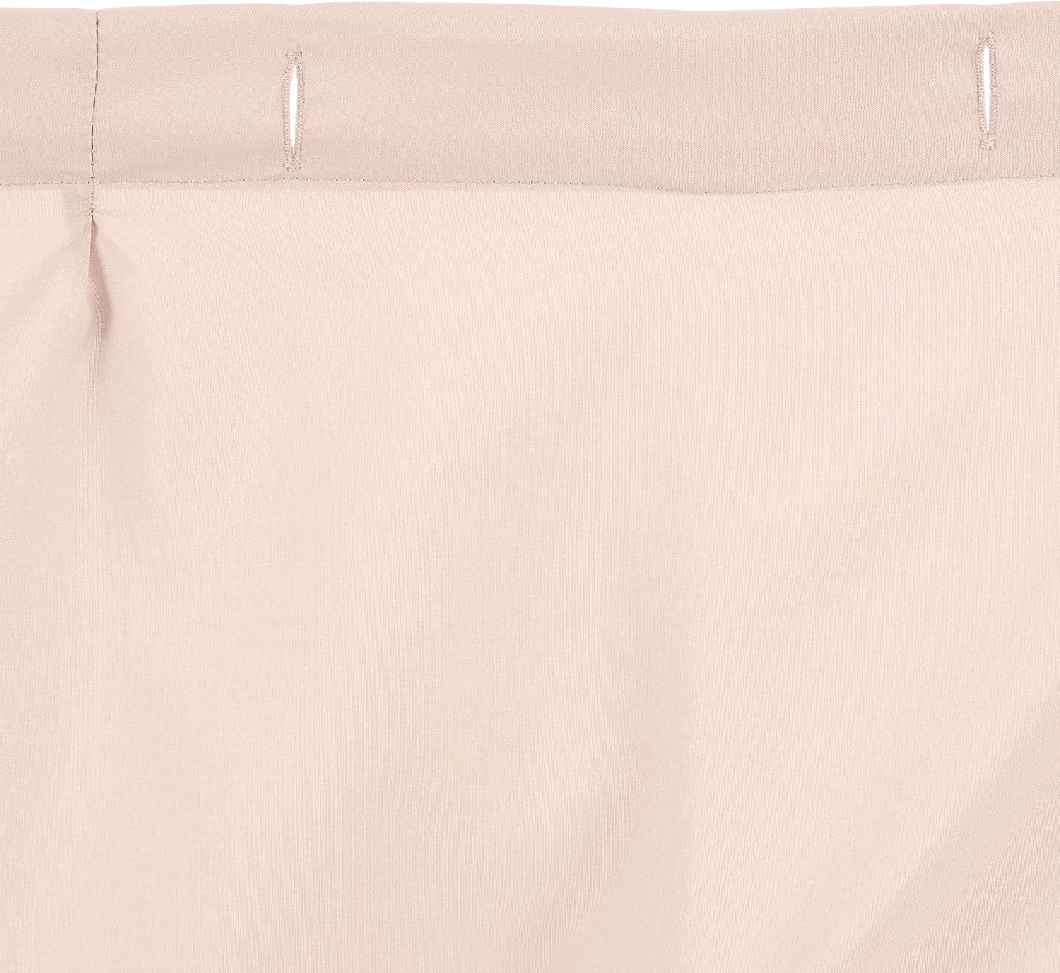  Basics Pinched Pleat Bathroom Shower Curtain - Blush, 72 Inch : Everything Else