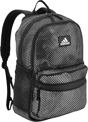 Adidas Hermosa II - Mochila de malla, Negro, talla única
