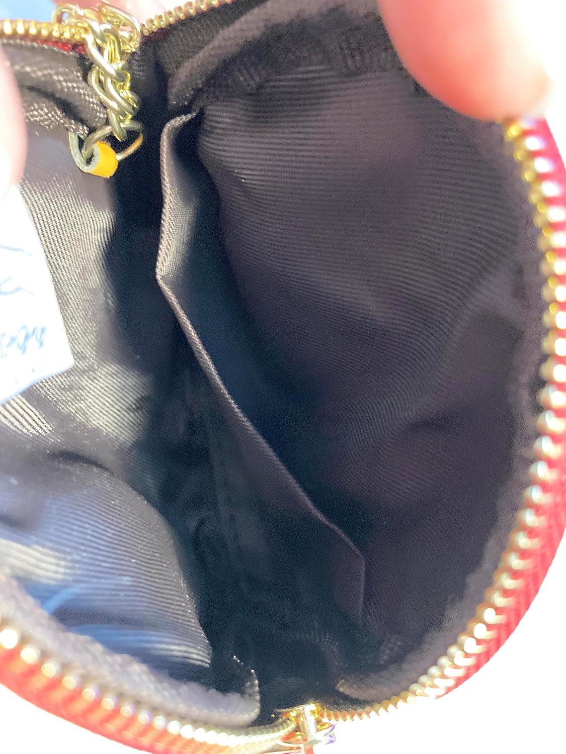 Brown Big Eyes Pac-Man Octopus Design Leather Coin Purse