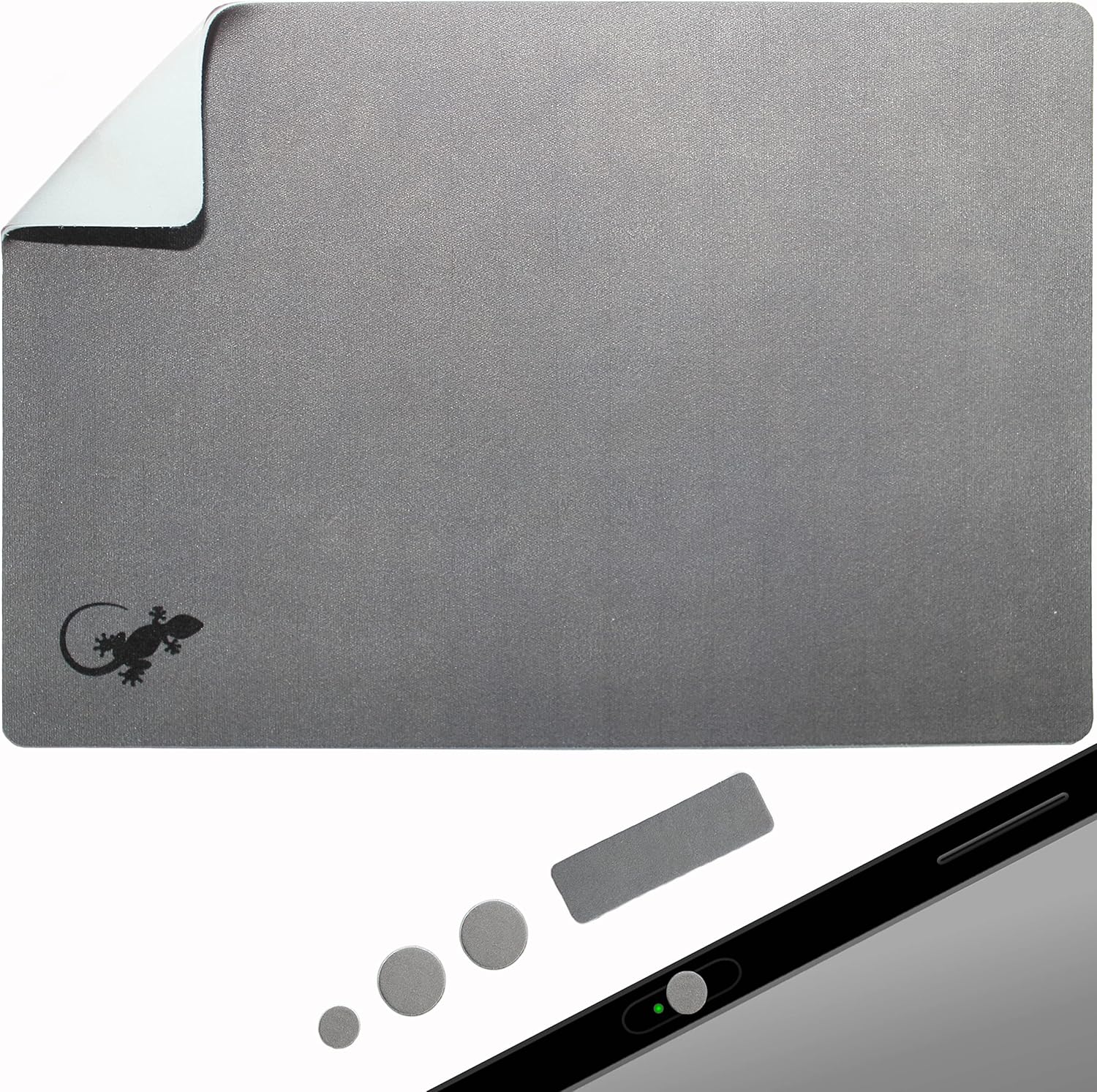 Travel Stick on Mouse Pad with Adhesive Bottom Peel and