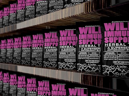 Miniatura 2 de Té de hierbas con hibisco Berry Blend, baya de saúco, grosella y arándano de Wild Foods Co