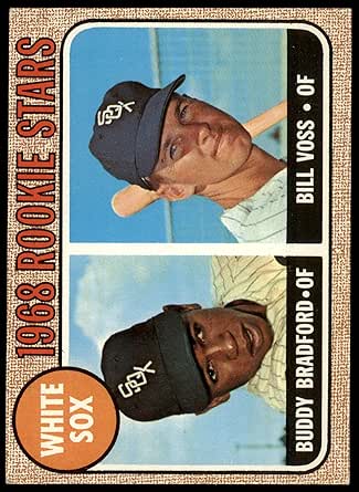Amazon.com: 1968 Topps # 142 White Sox Rookies Buddy Bradford/Bill Voss ...
