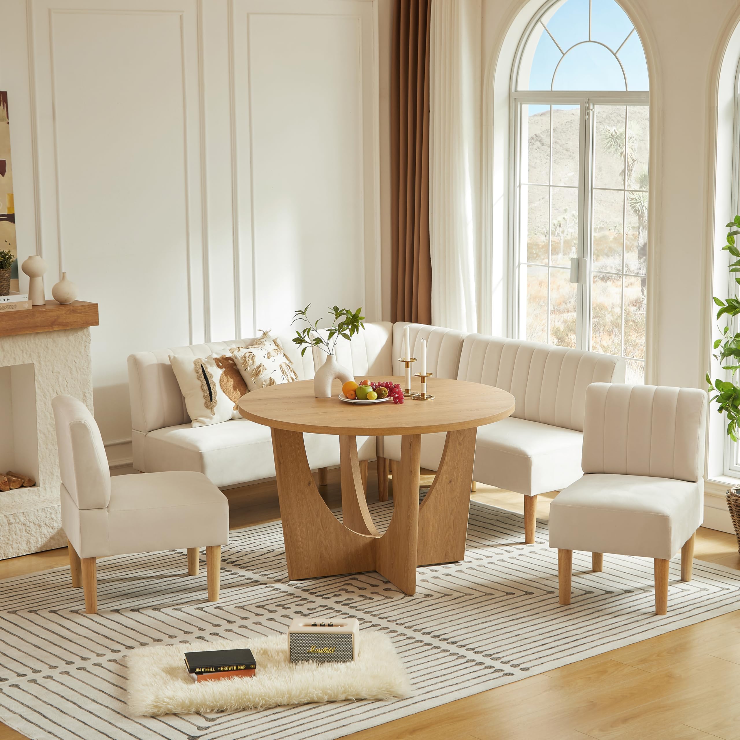 10 Best Breakfast Nook Tables for Small Spaces 8 91Y3EGktwiL