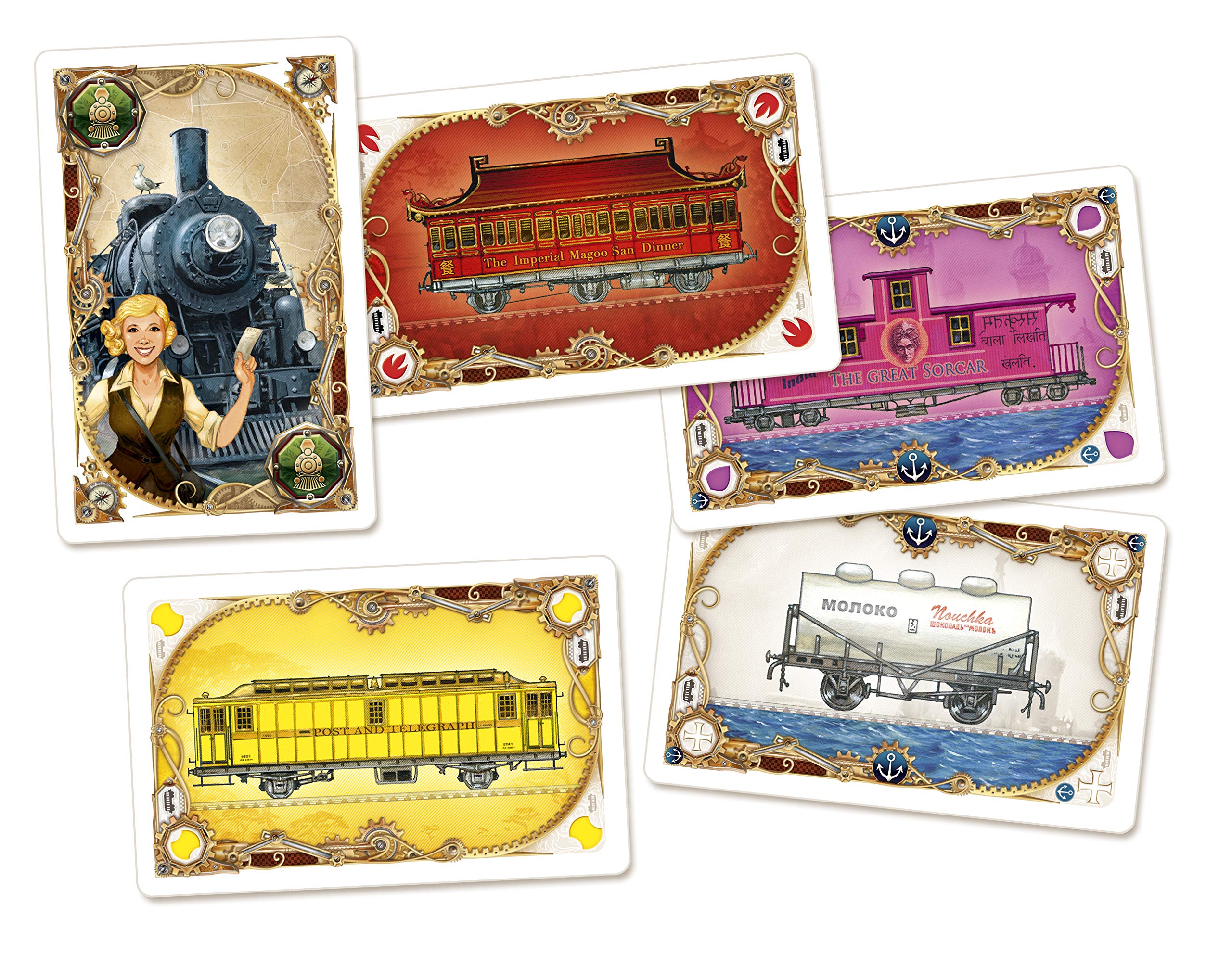 Rebel, Gioco da tavolo "In den Train Fahren": Round Die Welt"