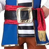 Vista 5 de Disfraz de pirata para bebé niño, Azul